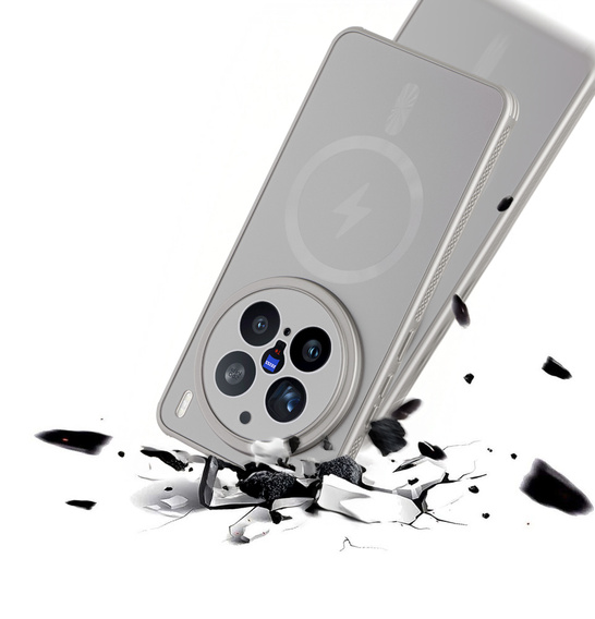 Θήκη για Vivo X200 Pro 5G, MagSafe, χρυσός τιτανίου