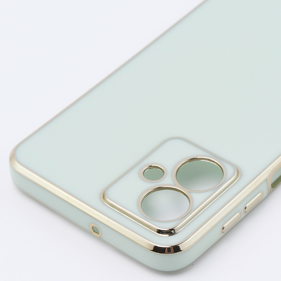 Θήκη για Motorola Moto G54 5G, Glamour CamShield, μέντας