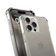 Θήκη για iPhone 16 Pro, Erbord Dropproof, διαφανής + γυαλί