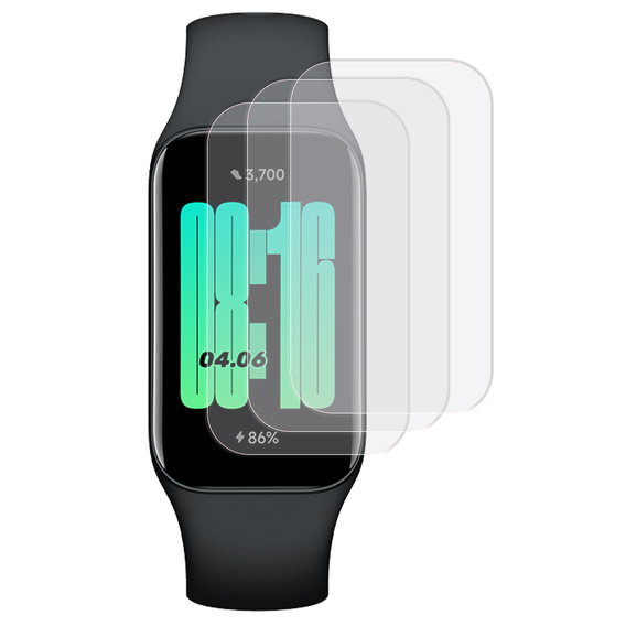 3x Φύλλο υδρογέλης ERBORD για Xiaomi Redmi Smart Band 2
