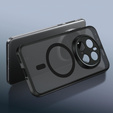 Θήκη για Honor Magic 7 Pro, για MagSafe, ERBORD Μatt Case, μαύρη