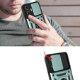 Θήκη για Xiaomi 11T / 11T Pro, CamShield Slide, πράσινο
