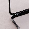 θήκη για το iPhone 13, Magnetic Dual Glass, μαύρη