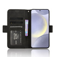 Θήκη με πτερύγιο για Samsung Galaxy S25 FE, Card Slot, μαύρη