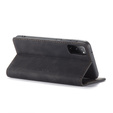 θήκη CASEME για Samsung Galaxy S20 FE, Leather Wallet Case, μαύρη