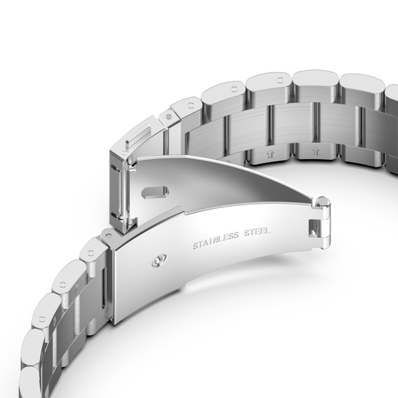 Ατσάλινο βραχιόλι για Xiaomi Smart Band 8 Pro, Ασημί