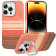 Θήκη για iPhone 14 Pro, Πλαίσιο Kickstand, για MagSafe, Sunset Orange