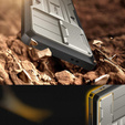 Θήκη για Samsung Galaxy S24 Ultra, Tongate MECH Series Clip, γκρι