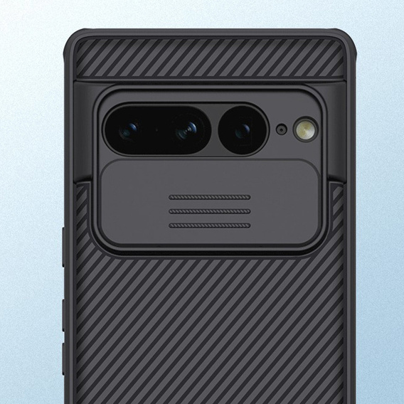 Θήκη για Google Pixel 7 Pro 5G, θωρακισμένη Nillkin, CamShield Pro, μαύρη