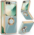 Θήκη για Samsung Galaxy Z Flip7 FE / Z Flip6, Electro Ring, μέντας