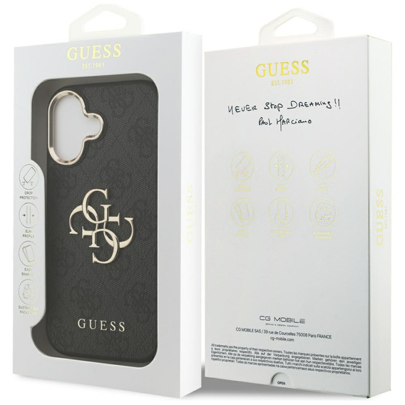 GUESS 4G Big Metal Logo θήκη για iPhone 17