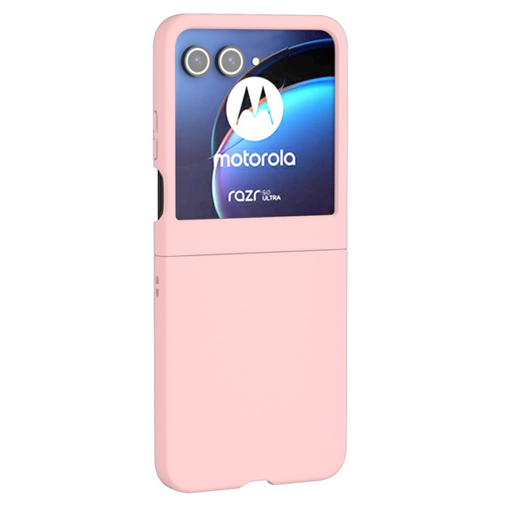 Θήκη για Motorola Razr 50 5G, PC Case, ροζ