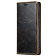 Θήκη με πτερύγιο για Samsung Galaxy S23, ERBORD Waxy Wallet, καφέ