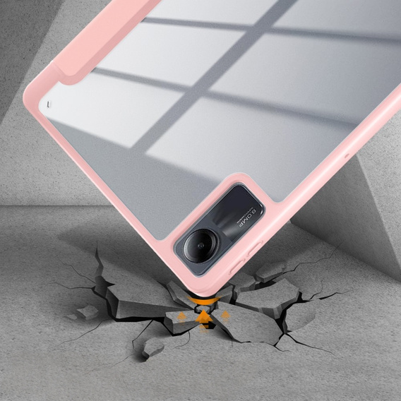 Θήκη για Xiaomi Redmi Pad SE 11", Smartcase Hybrid, με χώρο για γραφίδα, ροζ