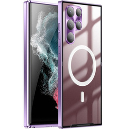 θήκη προστασίας κάμερας για το Samsung Galaxy S22 Ultra, CamShield MagSafe, διαφανής / βιολετί