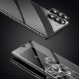 θήκη για το Samsung Galaxy S23 Plus, Magnetic Dual Glass, μαύρη