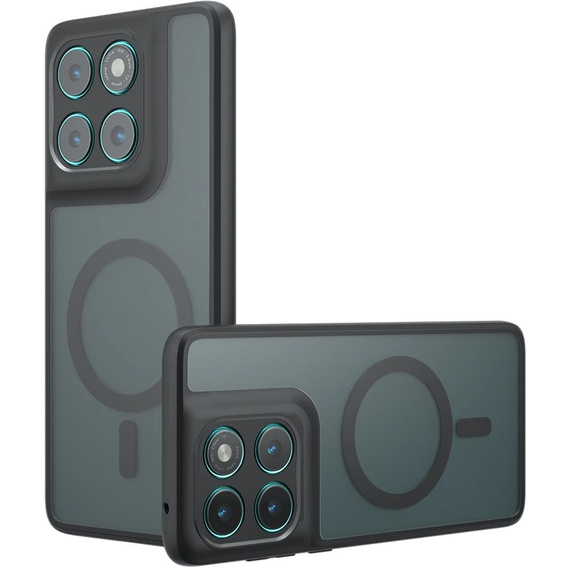 Θήκη για Motorola Edge 60 / 60 Fusion, για MagSafe, ERBORD Μatt Case, μαύρη