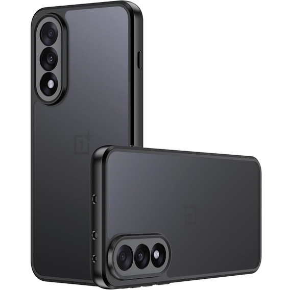 Θήκη για OnePlus Nord 5, Fusion Hybrid, διαφανής / μαύρη