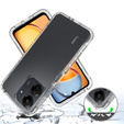 Θήκη για Xiaomi Redmi 13C, Shockproof, με μεμβράνη, διαφανής