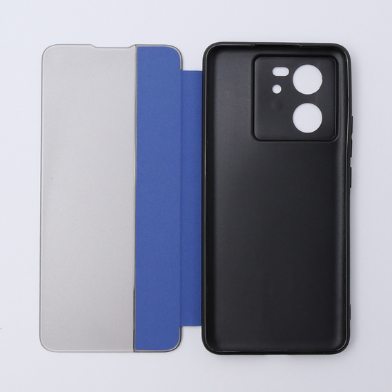 Θήκη για Xiaomi 13T / 13T Pro, με πτερύγιο πλευρικής όψης, μπλε