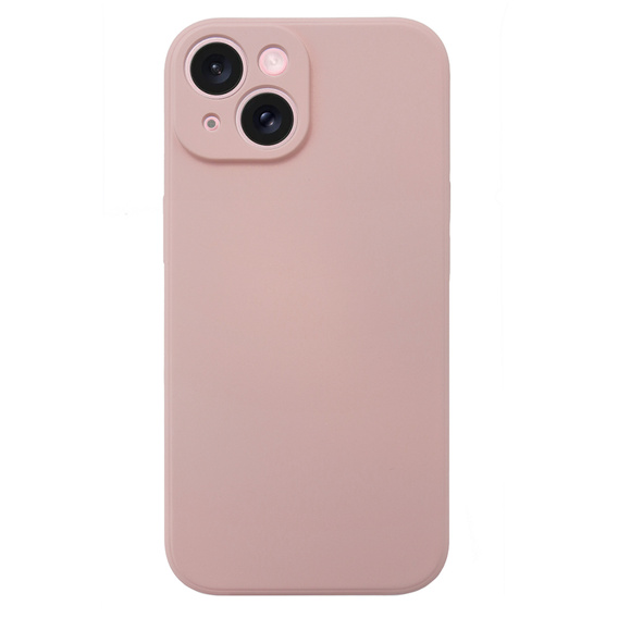 Θήκη για iPhone 15, Silicone Lite, πορτοκαλί