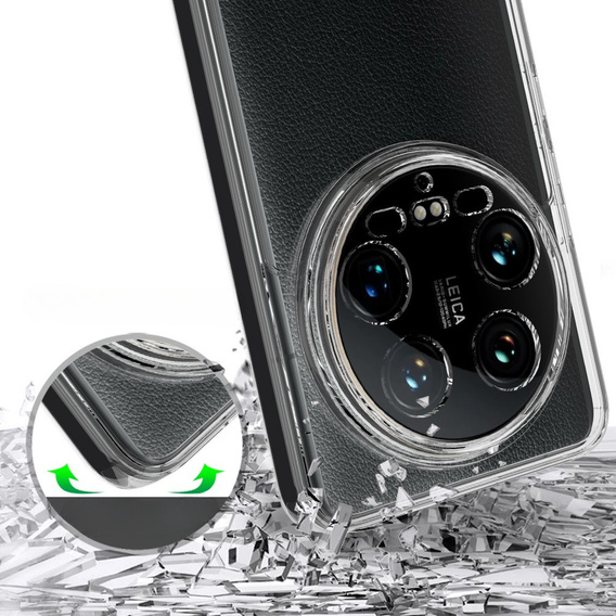 Θήκη για Xiaomi 14 Ultra, Fusion Hybrid, διαφανής