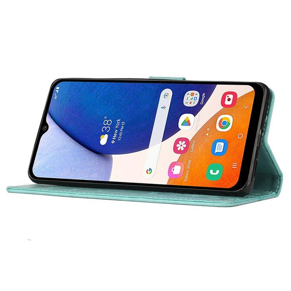 Θήκη με πτερύγιο για Samsung Galaxy A55 5G, Wallet, Butterfly, μωβ