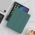Θήκη για iPad Pro 12.9" 2022/2021/2020 (6/5/4 gen.), Smart Pencil, με υποδοχή γραφίδας, πράσινη