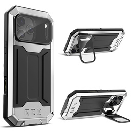 Θήκη R-JUST με προστατευτικό οθόνης και βάση για iPhone 17 Pro Max