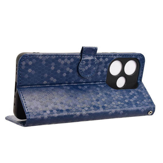θήκη πτερύγιο για Oppo A5 Pro 5G, Wallet Rhombus, μπλε