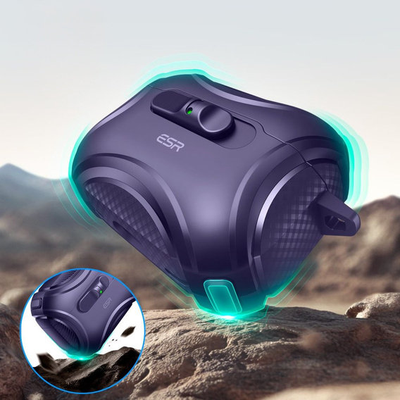 Θήκη ακουστικών με MagSafe ESR Cyber FlickLock για Apple AirPods Pro 3