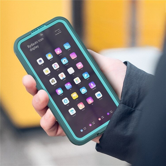 Αδιάβροχη θήκη για Samsung Galaxy S24, Redpepper, για MagSafe, μπλε