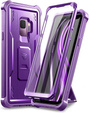 Θωρακισμένη θήκη για Samsung Galaxy S9, Dexnor Full Body, μωβ