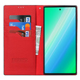 Δερμάτινη θήκη για Samsung Galaxy S23 Plus, ERBORD Grain Leather, μαύρη