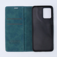 Θήκη για Motorola Moto G13/ G23 4G, ERBORD Vintage, πορτοφόλι με πτερύγιο, μπλε
