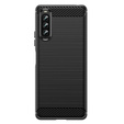 Θήκη για Sony Xperia 10 IV, Carbon, μαύρη