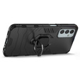 Θήκη για Samsung Galaxy M13 4G, Kickstand Ring, μαύρη