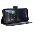 Θήκη με πτερύγιο για Sony Xperia 10 VI, Card Slot, μαύρη