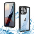 Αδιάβροχη θήκη IP68 για το iPhone 15 Pro, μαύρη