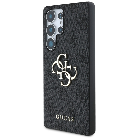 GUESS Θήκη για Samsung Galaxy S25 Ultra, 4G Big Metal Logo, μαύρη