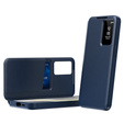 Αναδιπλούμενη θήκη για Samsung Galaxy S24 FE, Smart View Wallet, σκούρο μπλε