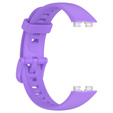 Silikonowy Gumowy Pasek do Huawei Band 8, fioletowy