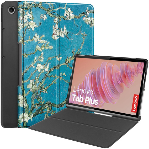 Θήκη για Lenovo Tab Plus, Smartcase, sakura