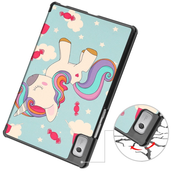 Θήκη για Lenovo Tab M9, Smartcase, unicorn