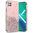 Θήκη για Huawei P40 Lite, Glittery, ροζ