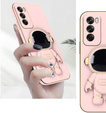 Θήκη για Oppo Reno 12, Astronaut, ροζ