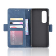 Θήκη με πτερύγιο για Xiaomi Mi Note 10 Lite, Card Slot, μπλε