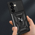 Θήκη για Samsung Galaxy S24+ Plus, CamShield Slide, μαύρο