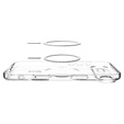 Θήκη Spigen Ultra Hybrid MagSafe για iPhone Air, Διαφανής / Χρυσή