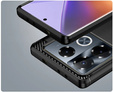 Θήκη για Infinix Note 40 Pro Plus, Carbon, μαύρη